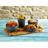 Terra Stoneware Rustic Blue Conical Cup 10cm (Box Of 6)