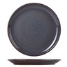 Terra Stoneware Rustic Blue Coupe Plate 24cm (Box Of 6)