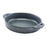 Forge Graphite Stoneware Round Dish 14.5 X 13 X 3cm (Box Of 6)