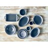 Forge Graphite Stoneware Tapas Dish 10cm (Box Of 6)