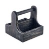 Small Wooden Table Caddy 15 X 15.3 X 15cm