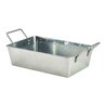 Rectangular Serving Bucket Galvanised Steel 24 X 16.7 X 7cm (Box Of 6)