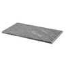 GenWare Dark Grey Marble Platter 32 X 18cm GN 1/3