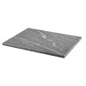 GenWare Dark Grey Marble Platter 32 X 26cm GN 1/2