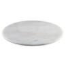 White Marble Platter 33cm Dia