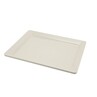 White Melamine Platter GN 1/2 Size 32 X 26cm