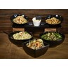 Black Melamine Slanted Buffet Bowl 30 X 29 X 13cm