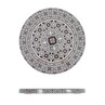 Marrakesh Grey Melamine Bowl 28 X 4.5cm