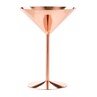 Copper Martini Glass 24cl / 8.5oz