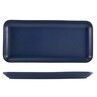 Terra Stoneware Antigo Denim Narrow Rectangular Platter 35cm X 16.5cm (Box Of 3)