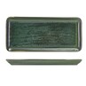 Terra Porcelain Aqua Green Narrow Rectangular Platter 31cm  X 14cm (Box Of 6)