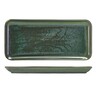 Terra Porcelain Aqua Green Narrow Rectangular Platter 36 X 16.5cm (Box Of 3)