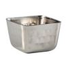 Stainless Steel Square Hammered Ramekin 71ml/2.5oz 5 X 4 X 3.5cm (Box Of 12)