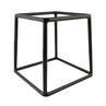 Black Anti - Slip Buffet Riser 18cm X 18cm X 18cm