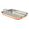 GenWare Copper Plated Deep Tray 33 X 23.5cm (Box Of 3)