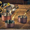 Mini Saucepan Antique Copper 7.8 X 4.5cm 20cl / 7oz (Box Of 6)