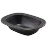 Vintage Steel Pie Dish Black 16 X 12 X 3.5cm (24cl / 8.4oz)