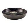 GenWare Black Hammered Aluminium Platter, 31 X 7cm (Dia X H)