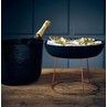 GenWare Black Hammered Aluminium Platter, 31 X 7cm (Dia X H)