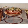 GenWare Copper Round Dish 22 X 5cm (Box Of 6)