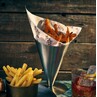 Stainless Steel Serving Cone 11.8 X 18cm (Box Of 6)