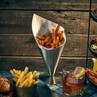 Stainless Steel Serving Cone 11.8 X 18cm (Box Of 6)