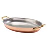 Oval Dish Copper Plated 30 X 21cm X 4cm (L X W X H)  (Box Of 3)