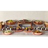 Oval Dish Copper Plated 34 X 23 X 4cm (L X W X H) (Box Of 3)