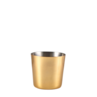 Gold Plated Plain Serving Cup 42cl / 14.8oz (Box Of 12)