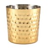 Gold Plated Hammered Serving Cup 40cl / 14.1oz