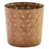 Vintage Steel Hammered Serving Cup Copper 8.5 X 8.5cm 40cl / 14oz (Box Of 12)