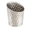 Angled Cone S/S Hammered 11.6 X 9.5cm (Box Of 12)