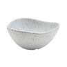 Melamine Triangular Ramekin 3.5oz White Granite (Box Of 24)