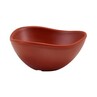 Melamine Triangular Ramekin 3.5oz Terracotta (Box Of 24)