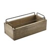 Industrial Wooden Crate 25cm X 12cm X 9.5cm