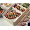 Tokyo Melamine Large Bento Box Insert 17 X 7cm White (Box Of 6)