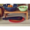 Black Silicone Tongs 29cm