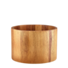 GenWare Acacia Wood Straight Sided Bowl 22.5cm X 15cm