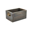 Grey Wash Acacia Wood Display Drawer 21.5cm X 21.5cm X 11cm