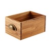 Natural Acacia Wood Display Drawer 21.5cm X 15cm X 11cm