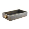 Grey Wash Acaia Wood Display Drawer GN 1/3