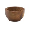 Acacia Wood Dip Pot 6cl / 2oz