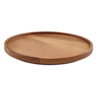 GenWare Acacia Wood Presentation Plate 20.5cm X 2cm