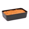 Harfield Black Rectangular Bowl With Clear Lid 950ml (A695BLA)