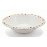 Harfield Duo POLYCARBONATE Bowl 17.3cm With Patterned Rim (026P)