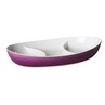 Harfield Acrylic Hors D'oeurve 3 Section Tray 28cm X 17cm (631)