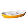 Harfield Acrylic Hors D'oeurve 3 Section Tray 28cm X 17cm (631)